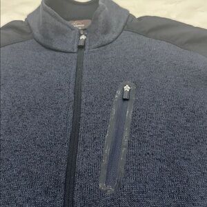 Greg Norman Collection Gray/Charcoal Jacket with Logo